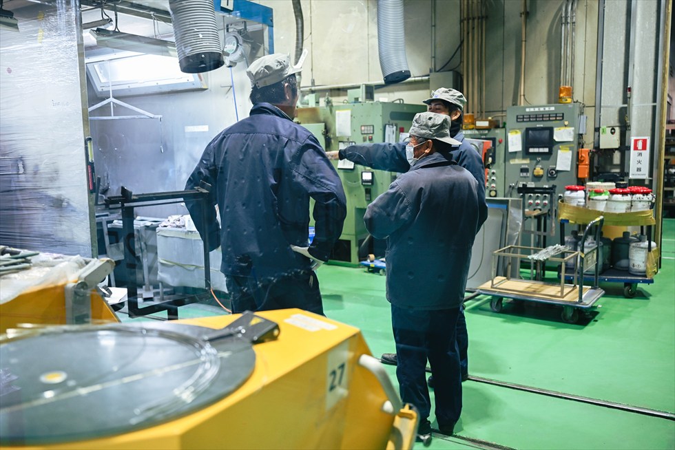 品質を支える熟練した技術